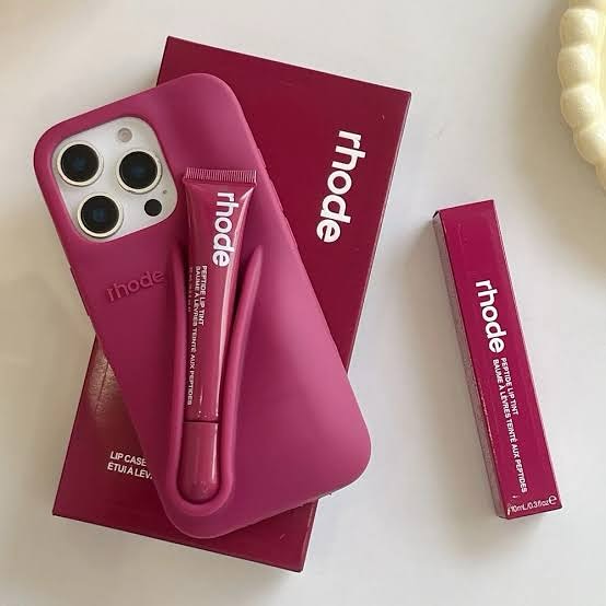 Rhode iPhone Case with Peptide Liptint