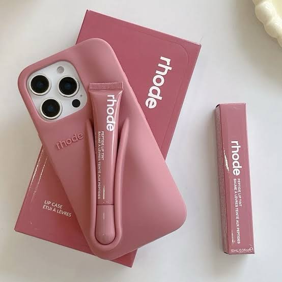 Rhode iPhone Case with Peptide Liptint