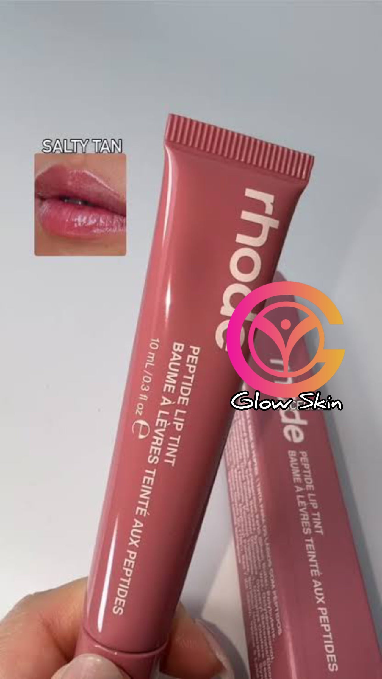 rhode Salty-Tan Peptide Lip Tint