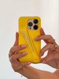 Rhode iPhone LipGloss Silicone Case - Lemonteni