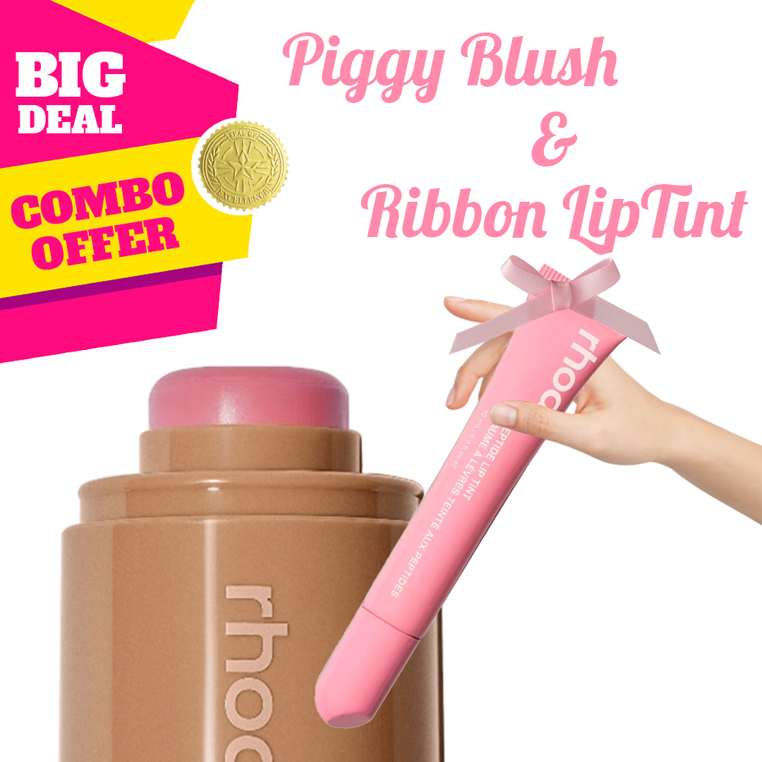 Piggy Blush & Ribbon Liptint (COMBO OFFER)