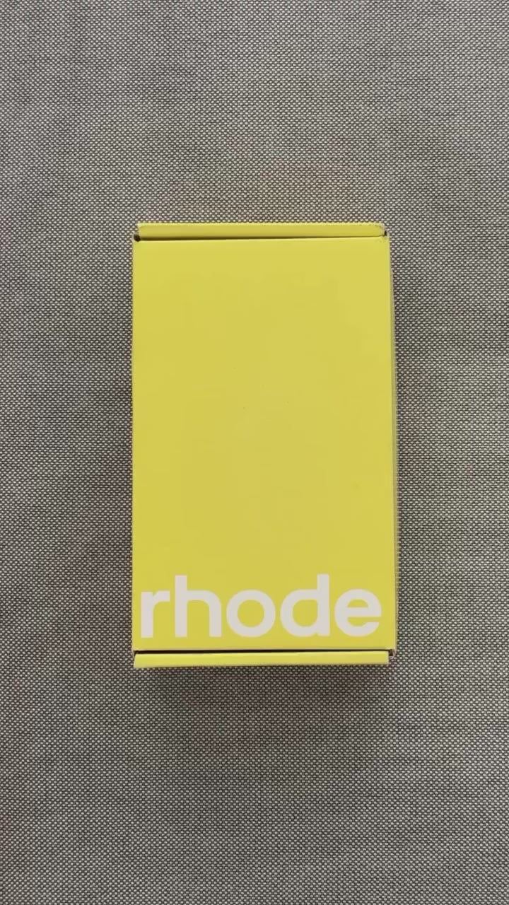 Rhode iPhone LipGloss Silicone Case - Lemonteni