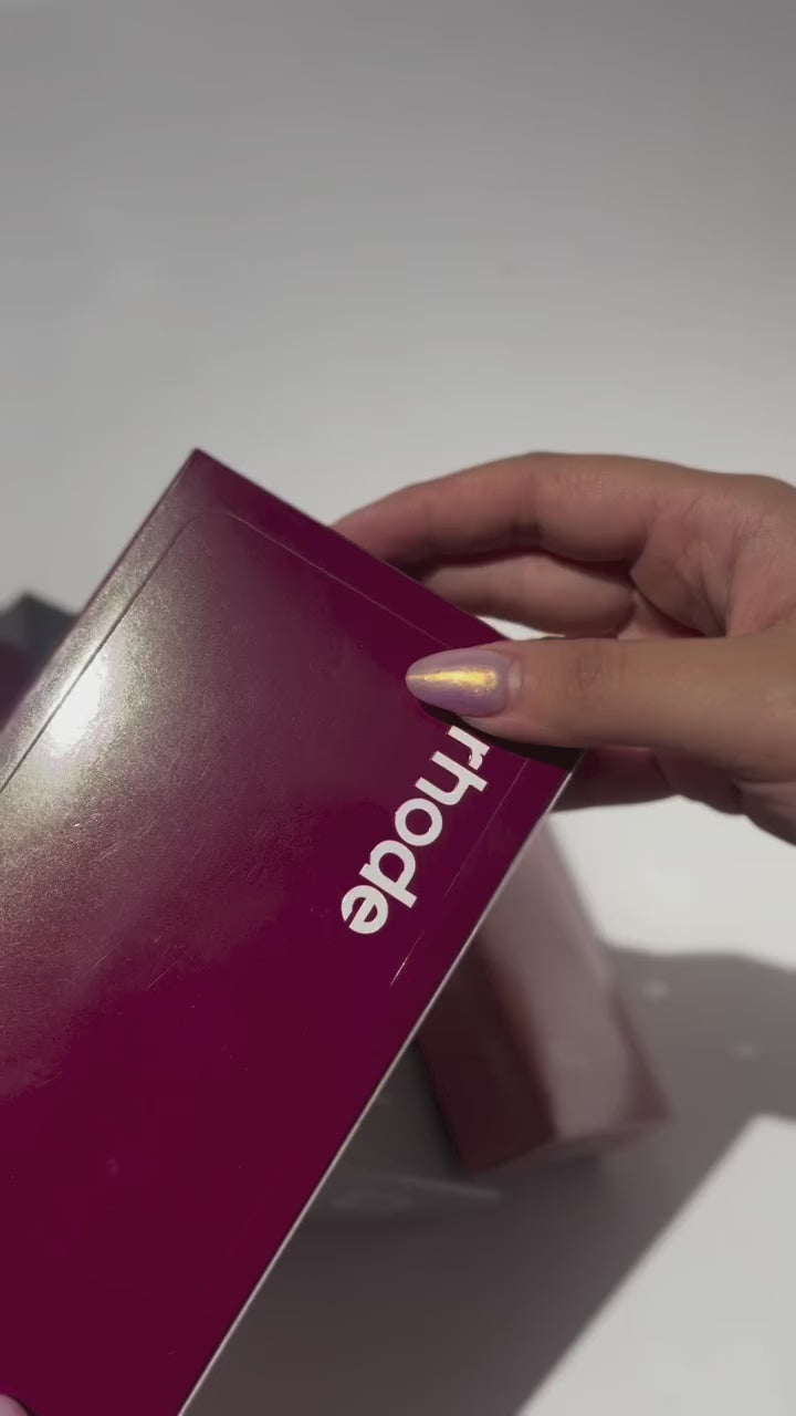 Rhode iPhone LipGloss Silicone Case - Raspberry