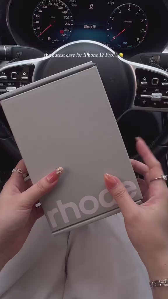 Rhode iPhone LipGloss Silicone Case - Lemonteni