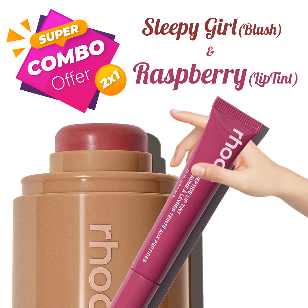 Sleepy Girl Blush & Raspberry Liptint (COMBO OFFER)